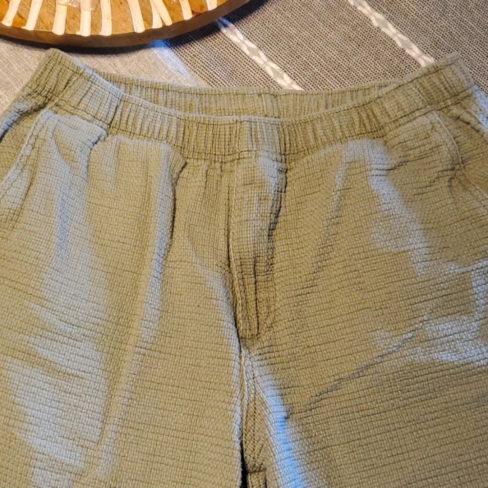 Territory Ahead Cotton Medium sage green pants - Picture 2 of 5